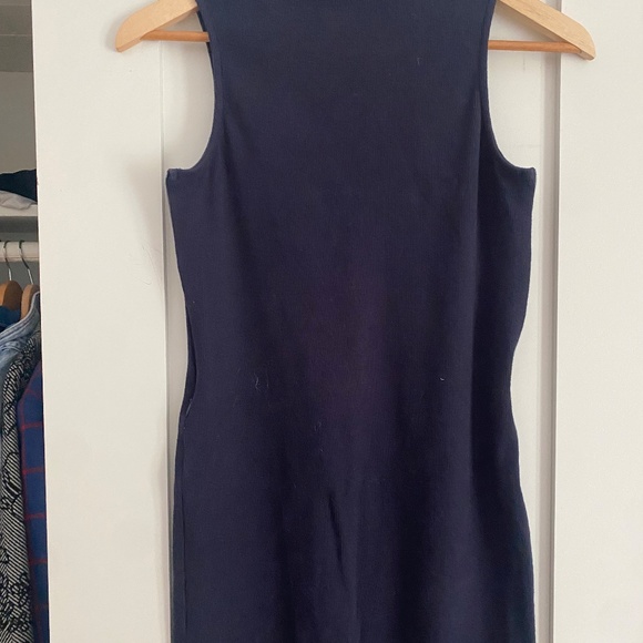 Legoe Heritage Maternity and Breastfeeding Dress - NAVY - Picture 5 of 5